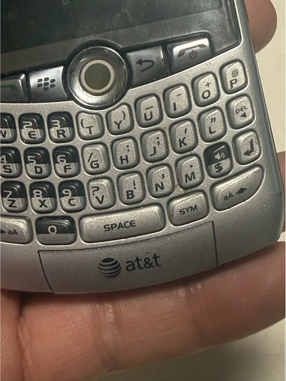 BlackBerry Curve 8300 Titanium Gray ( AT&T ) Smartphone ( Not Working) No Power